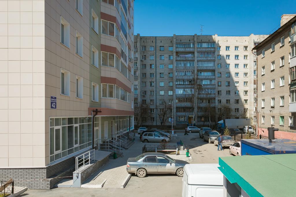 نوفوسيبيرسك Narayana Apartments On Sibirskaya 42 المظهر الخارجي الصورة